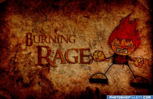 Creation of Burning Rage: Final Result